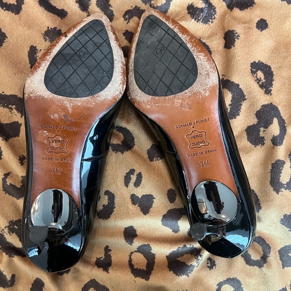 Donald plunger patent leather heel size 7 - Picture 4 of 9